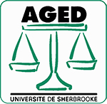 Logo de l’Association générale étudiante de droit de l’Université de Sherbrooke